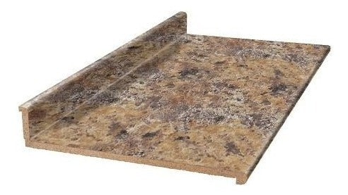 Cubierta para cocina modelo Butterum Granite disponible en 6, 8, 10 y 12 pies x 65 cm. de ancho. Disponible también en barra con caída en ambos lados. Formica CBG10