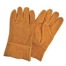 Guantes De Carnaza Largos Sntul G004