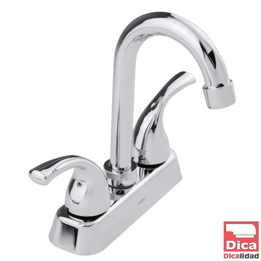 Llave mezcladora para lavabo acabado cromo 4053 Dica 4053 