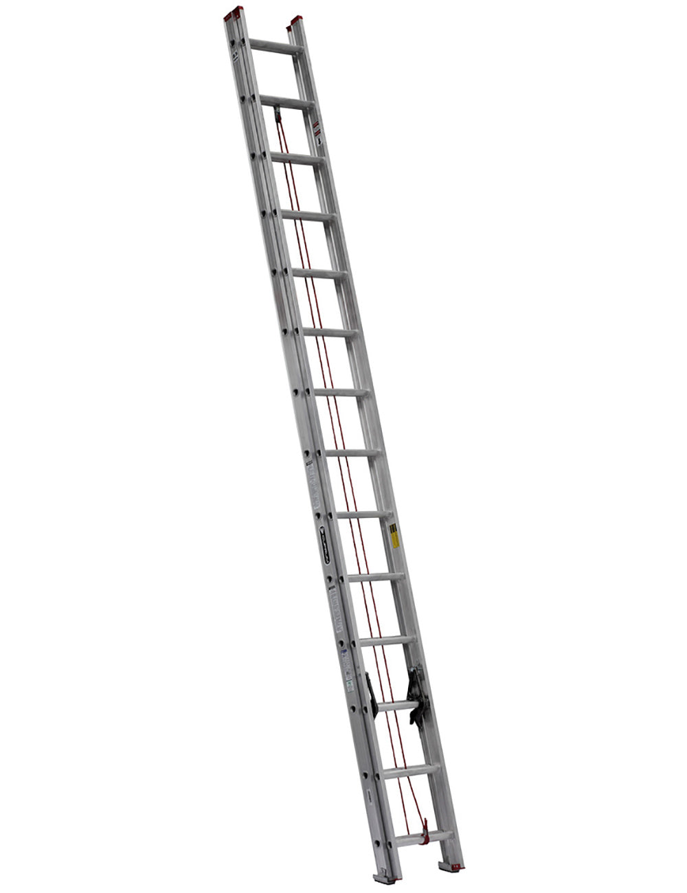 Escalera Cuprum de extensión de aluminio con peldaño en "D" de 28 pies Cuprum 494-28N 