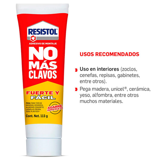 No Mas Clavos 113ml Resistol 65746 