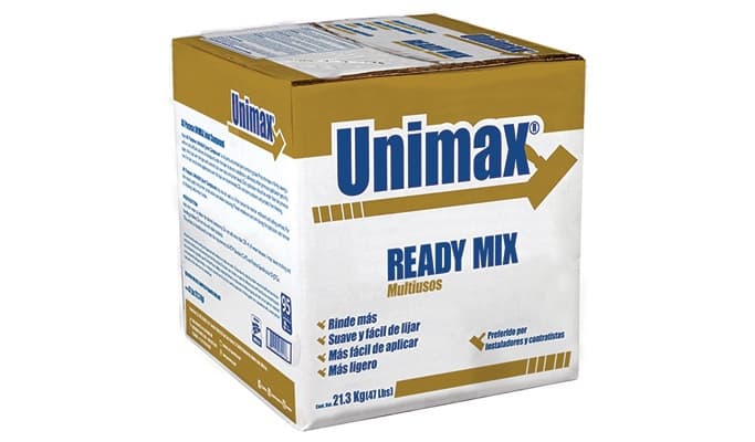 Ready mix de 21.3 kg Unimax Panel Rey 800213 