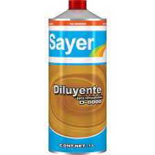 Diluyente Nitrolack Sayer D-800 