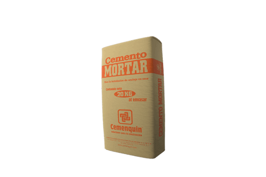 Cemento Mortar Gris 20kg Cemenquin MORTARG 